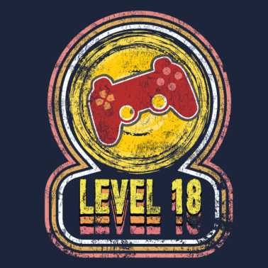 Motiv 18. Geburtstag Geschenk - 18 Jahre alt - Level 18