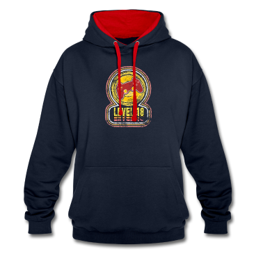Geschenk zum 18 Hoodie - 18. Geburtstag Geschenk - 18 Jahre alt - Level 18