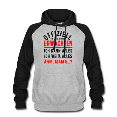 Geschenk zum 18 Hoodie - 18 Geburtstag 18 Jahre Volljährig Erwachsen 18ter