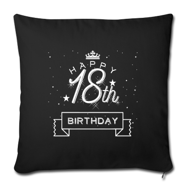 Geschenk zum 18 Kissenbezug - 18 Frauen 18.
