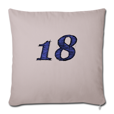Geschenk zum 18 Kissenbezug - 18.GB, 18, 18er, Geschenk 18