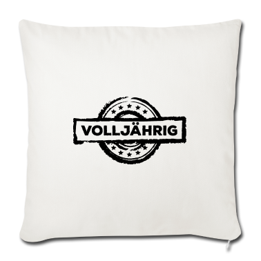 Geschenk zum 18 Kissenbezug - 18 Jahre 18. Geburtstag Volljährig Geburtstagspart