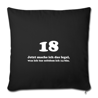 Geschenk zum 18 Kissenbezug - 18. Geburtstag