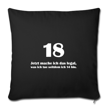 Geschenk zum 18 Kissenbezug - 18. Geburtstag