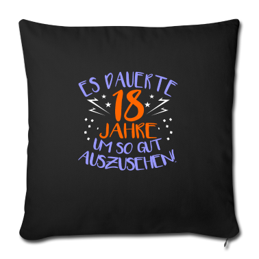 Geschenk zum 18 Kissenbezug - 18. Geburtstag