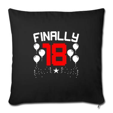 Geschenk zum 18 Kissenbezug - 18 18. Geburtstag Geschenk Geschenkidee
