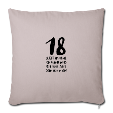 Geschenk zum 18 Kissenbezug - 18. Geburtstag