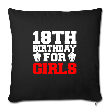 Geschenk zum 18 Kissenbezug - 18 18. Geburtstag Geschenk Geschenkidee