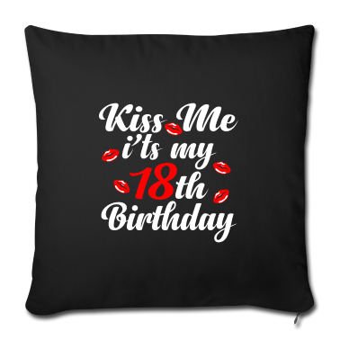 Geschenk zum 18 Kissenbezug - 18 18. Geburtstag Geschenk Geschenkidee