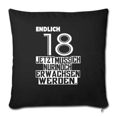 Geschenk zum 18 Kissenbezug - 18. Geburtstag