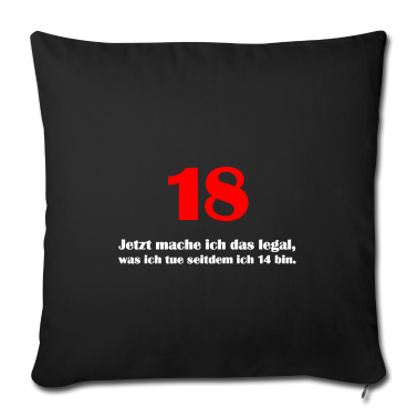 Geschenk zum 18 Kissenbezug - 18. Geburtstag
