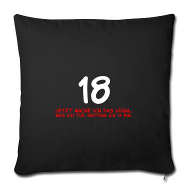 Geschenk zum 18 Kissenbezug - 18. Geburtstag
