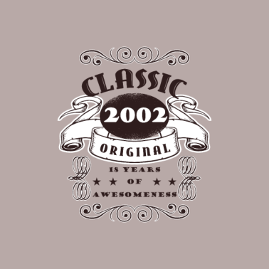 Motiv 18 Years Awesome. 18. Geburtstag