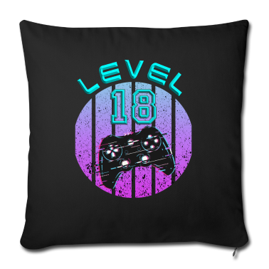 Geschenk zum 18 Kissenbezug - 18. Geburtstag - Geschenk zum 18 Geburtstag