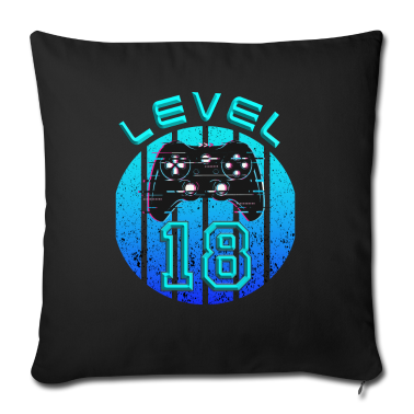 Geschenk zum 18 Kissenbezug - 18. Geburtstag - Geschenk zum 18 Geburtstag