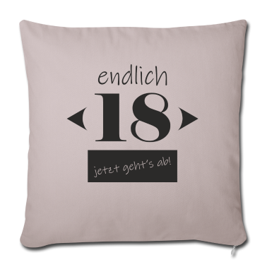 Geschenk zum 18 Kissenbezug - 18. Geburtstag