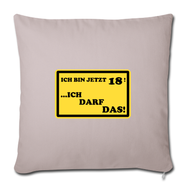 Geschenk zum 18 Kissenbezug - 18. Geburtstag