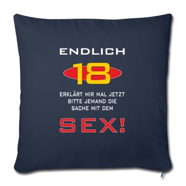 Geschenk zum 18 Kissenbezug - 18 erklärt mir - 2002 18 Geburtstag