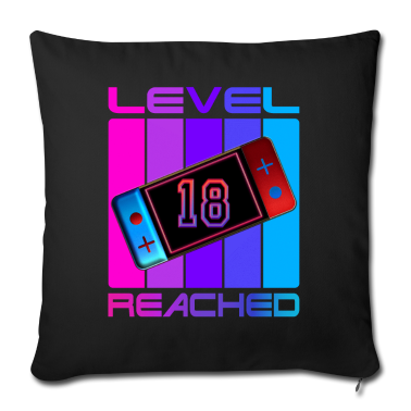 Geschenk zum 18 Kissenbezug - 18 Geburtstag - Geschenk zum 18 Geburtstag