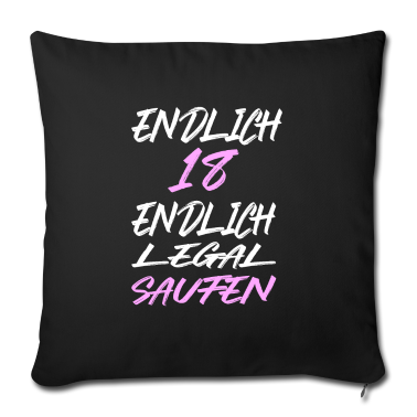 Geschenk zum 18 Kissenbezug - 18.Geburtstag Geschenkidee Level 18