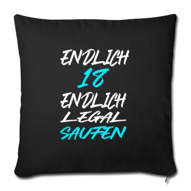 Geschenk zum 18 Kissenbezug - 18.Geburtstag Geschenkidee Level 18