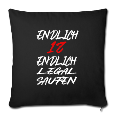 Geschenk zum 18 Kissenbezug - 18.Geburtstag Geschenkidee Level 18
