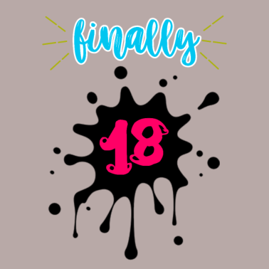 Motiv 18. Geburtstag - Endlich 18 und Erwachsen