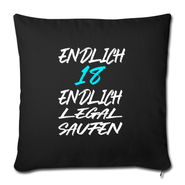 Geschenk zum 18 Kissenbezug - 18.Geburtstag Geschenkidee Level 18