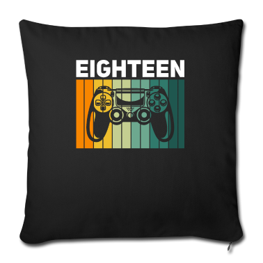 Geschenk zum 18 Kissenbezug - 18. Geburtstag zum 18. Geburtstag Geschenk