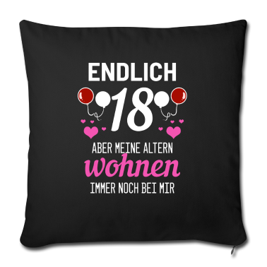 Geschenk zum 18 Kissenbezug - 18. Geburtstag