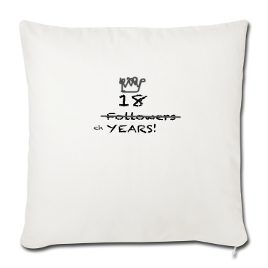 Geschenk zum 18 Kissenbezug - 18 Years!