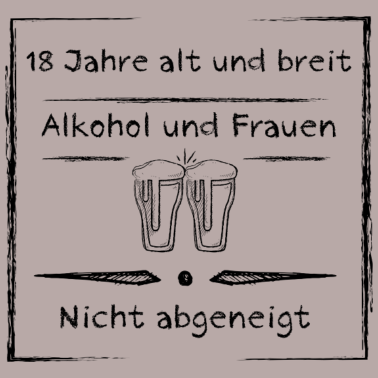 Motiv 18 Jahre alt
