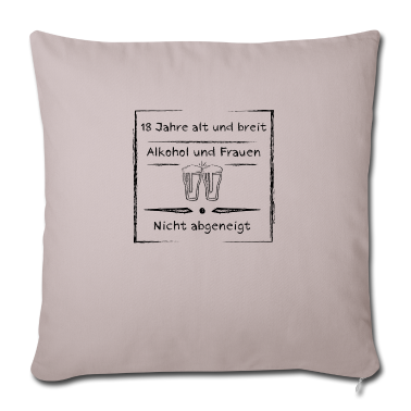 Geschenk zum 18 Kissenbezug - 18 Jahre alt