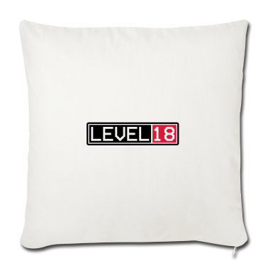 Geschenk zum 18 Kissenbezug - LEVEL 18