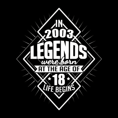 Motiv Geschenkideen zum 18. Geburtstag Volljährig