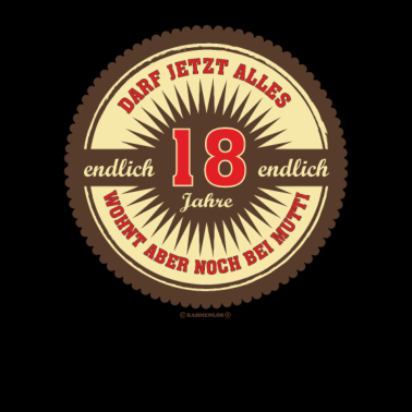 Motiv 18 wohnt bei Mutti - 2002 18 Geburtstag