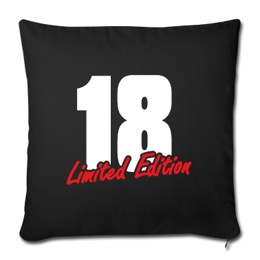 Geschenk zum 18 Kissenbezug - 18 Limited Edition 18. Geburtstag
