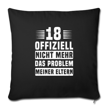 Geschenk zum 18 Kissenbezug - 18. Geburtstag Design für einen 18-Jährigen