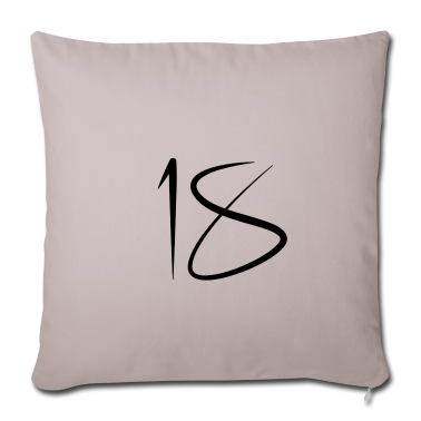 Geschenk zum 18 Kissenbezug - Nummer 18