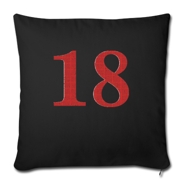 Geschenk zum 18 Kissenbezug - 18 Geburtstag