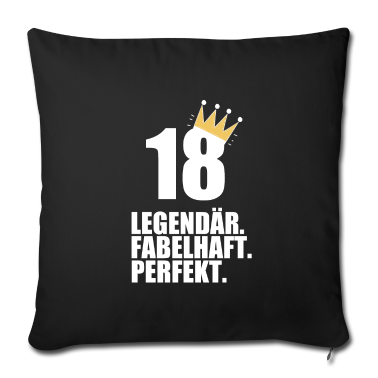 Geschenk zum 18 Kissenbezug - 18. Geburtstag Geschenk