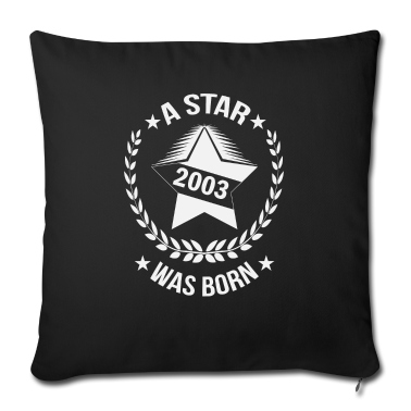 Geschenk zum 18 Kissenbezug - Geschenkideen zum 18 Sternchen