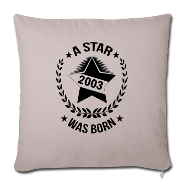Geschenk zum 18 Kissenbezug - Geschenkideen zum 18 Sternchen