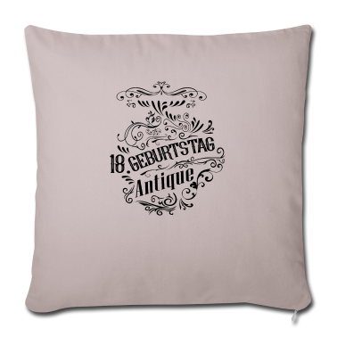 Geschenk zum 18 Kissenbezug - 18 Geburtstag Vintage