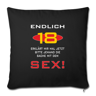Geschenk zum 18 Kissenbezug - 18 erklärt mir - 2002 18 Geburtstag