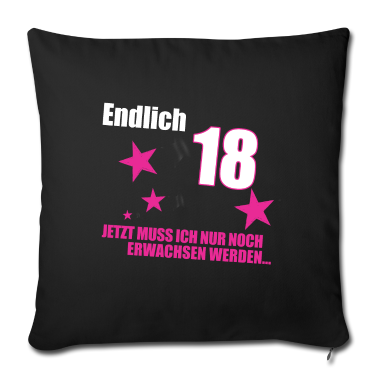 Geschenk zum 18 Kissenbezug - 18. Geburtstag Geschenk