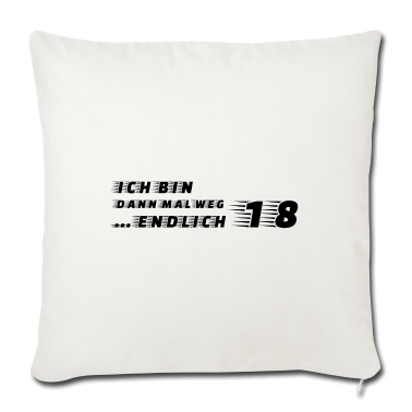 Geschenk zum 18 Kissenbezug - 18. Geburtstag Ich bin 18 Jahre Bestes Geschenk