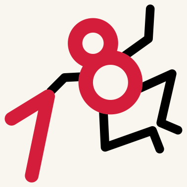 Motiv Endlich: 18 Jahre!