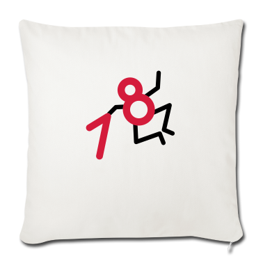 Geschenk zum 18 Kissenbezug - Endlich: 18 Jahre!