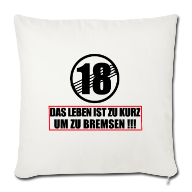 Geschenk zum 18 Kissenbezug - 18. Geburtstag Geschenk
